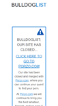 Mobile Screenshot of bulldoglist.com